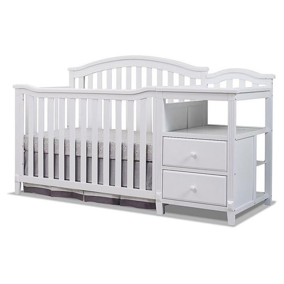 Sorelle Berkley Crib and Changer in White