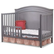 SORELLE FURNITURE Sorelle Berkley Round Top 4 in 1 Crib - Gray