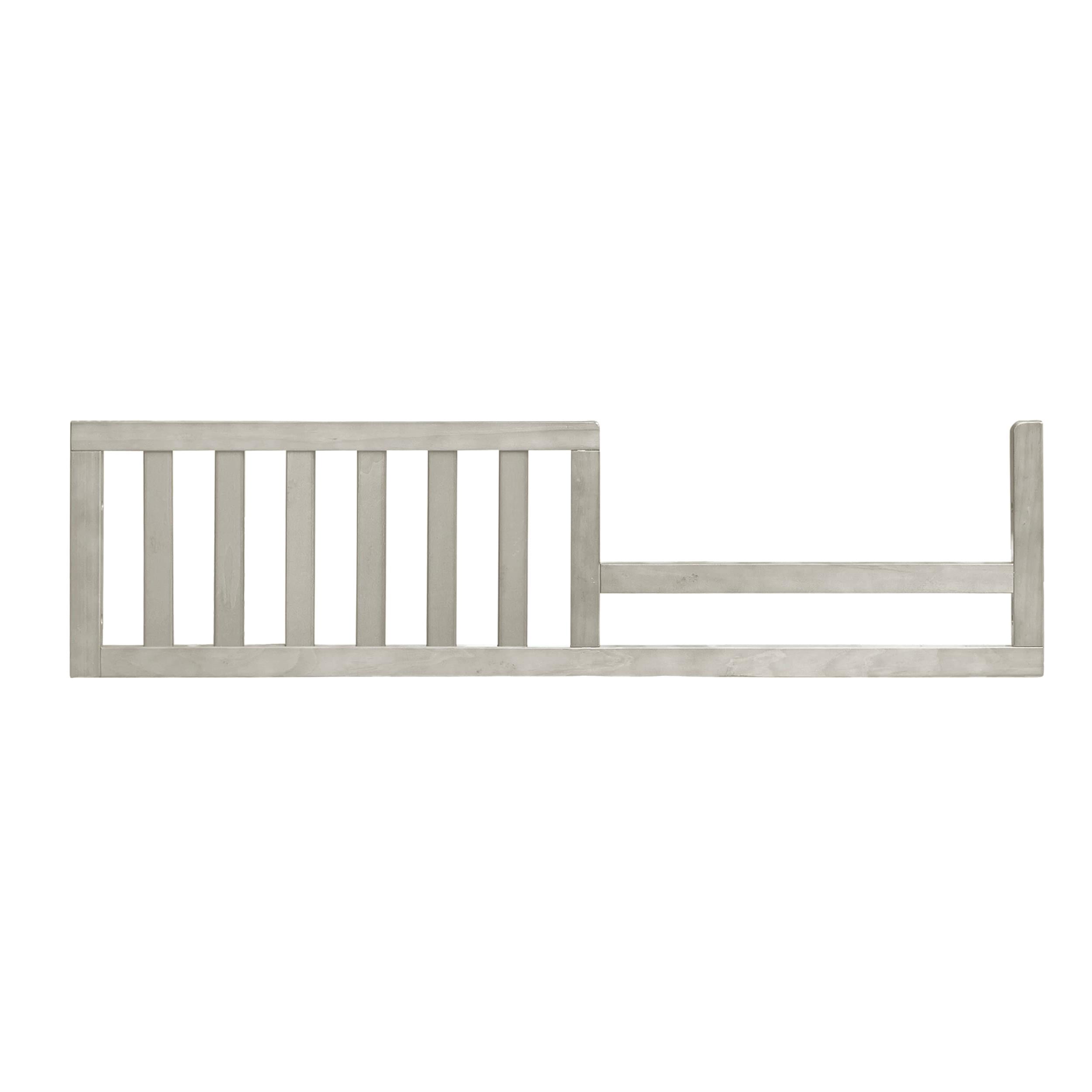 Sorelle Furniture Easy-To-Install Toddler Guard Rail, Stone Gray