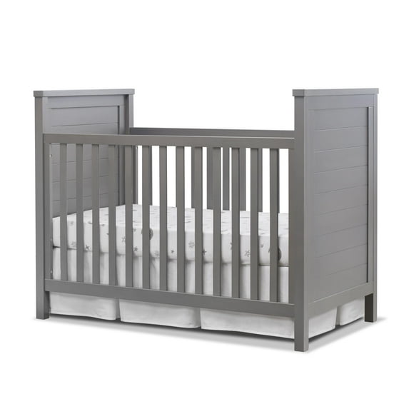 Sorelle Farmhouse Classic Crib in Weathered Gray