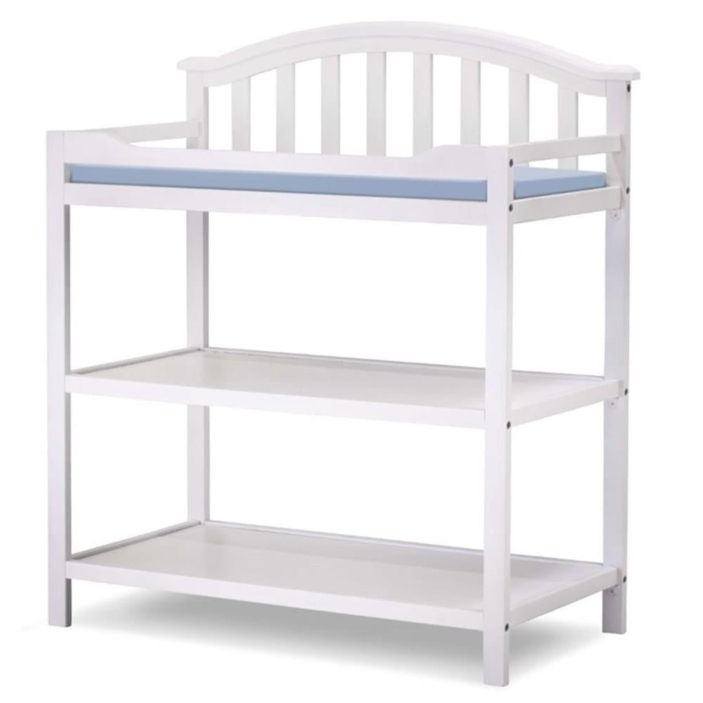 Sorelle Furniture Sorelle Berkley Wood Dressing Table White White Finish