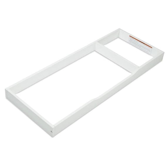 Sorelle Furniture Topper for Double Dresser, White - 48 x 19 x 32 in.
