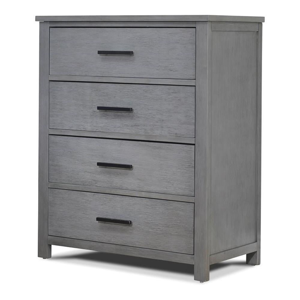 Cottage Grigio Nursery 4-Drawer Vertical Dresser