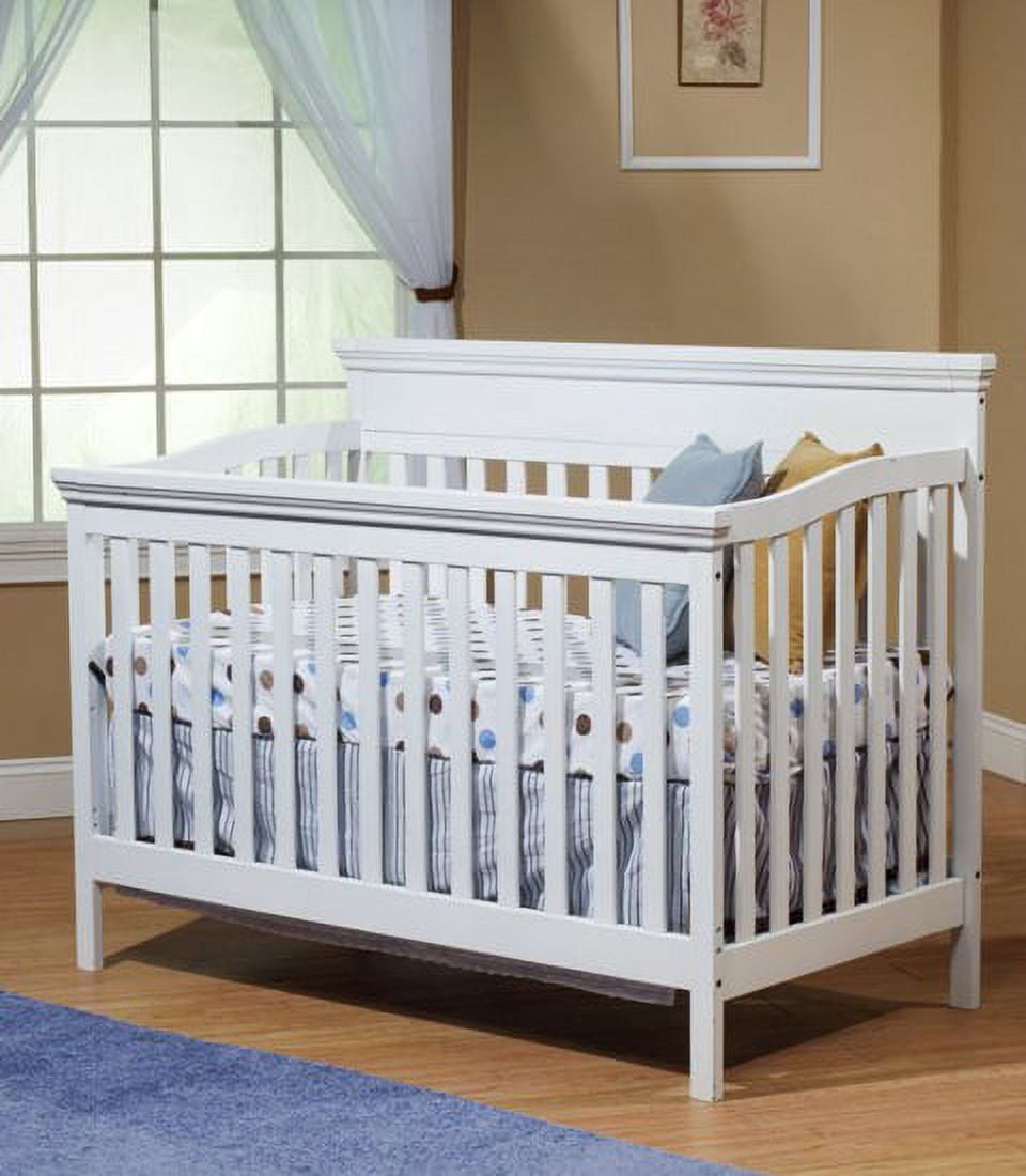 Sorelle Katherine 4 in 1 Convertible Crib, White