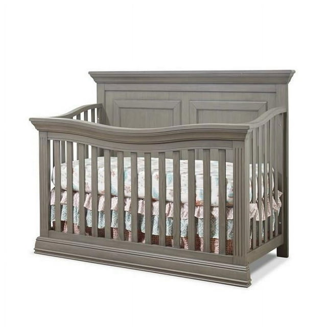 Sorelle Paxton 4in1 Convertible Crib, Heritage Grey