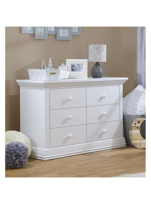 Sorelle Paxton Double Dresser in White
