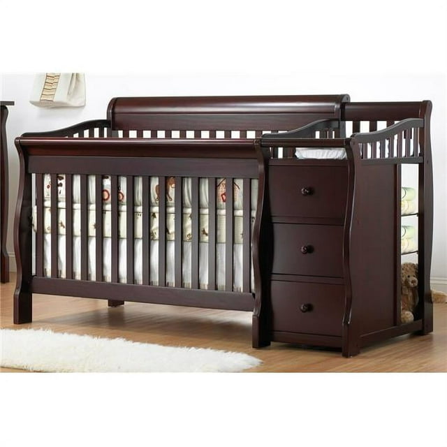 Sorelle Princeton 4in1 Crib & Changer, Espresso 72 x 35 x 43 in