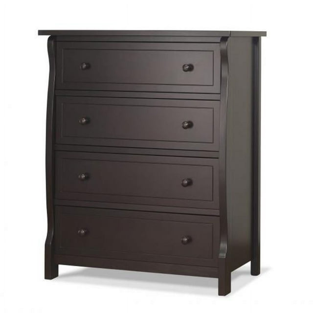 Sorelle Princeton Elite 4-Drawer Dresser - Espresso - Walmart.com