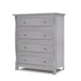 Sorelle Princeton Elite 4Drawer Dresser Weathered Gray