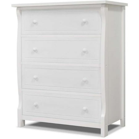 Sorelle - Princeton Elite 4 Drawer Dresser - White