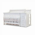 Sorelle Princeton 4in1 Crib & Changer, White 72 x 35 x 43 in