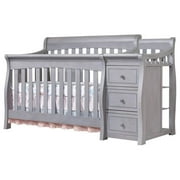 SORELLE FURNITURE Sorelle Princeton Elite Crib and Changer in Weathered Gray
