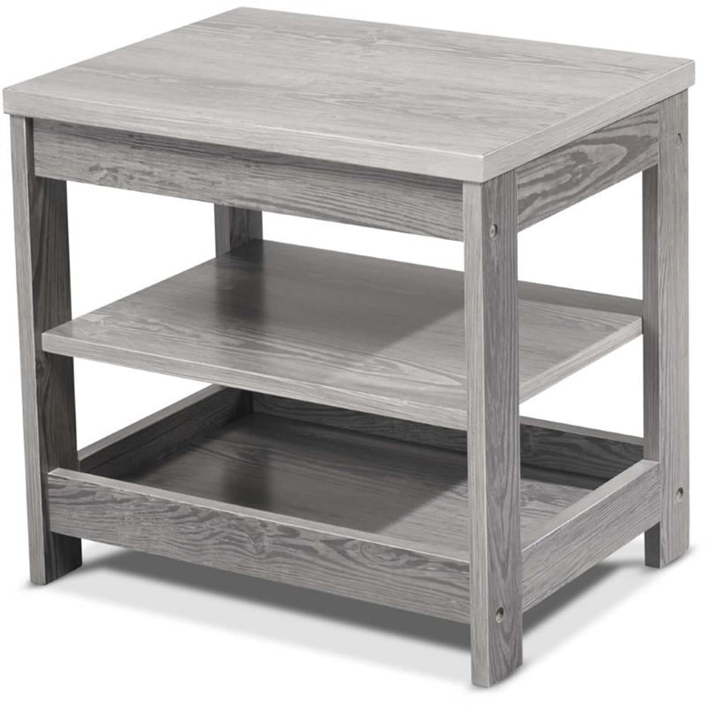 Sorelle Sierra Nightstand in Panel Gray