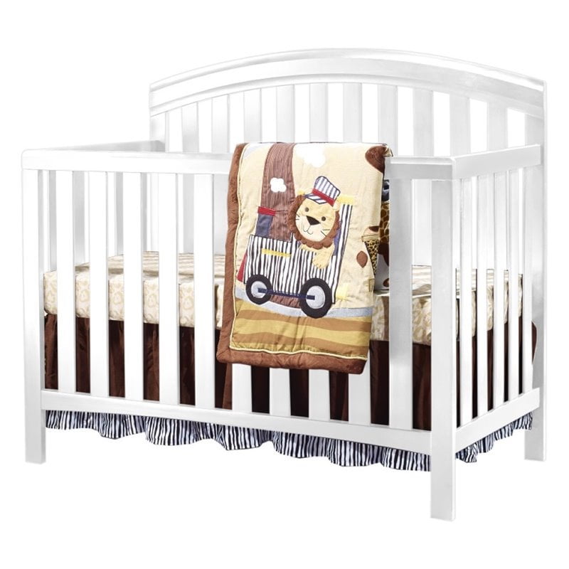 Sorelle Urban 4 in 1 Wood Crib in White