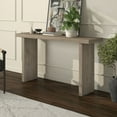 thumbnail image 1 of Evelyn&Zoe Modern/Contemporary 55" Wide Antiqued Gray Oak Console Table, 1 of 5
