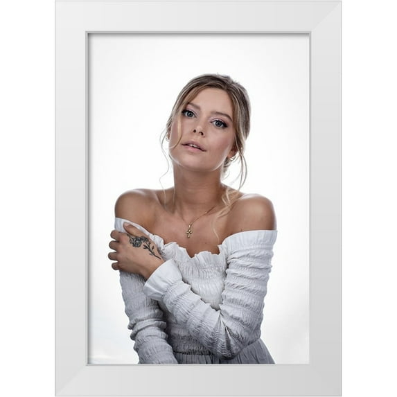 Sorensen, Jorgen 11x14 White Modern Wood Framed Museum Art Print Titled - Beautiful Model