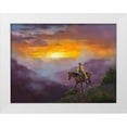 thumbnail image 1 of Sorenson, Jack 14x12 White Modern Wood Framed Museum Art Print Titled - Morning Mist, 1 of 4