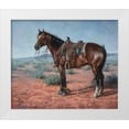 thumbnail image 1 of Sorenson, Jack 14x12 White Modern Wood Framed Museum Art Print Titled - Ready and Waiting, 1 of 4