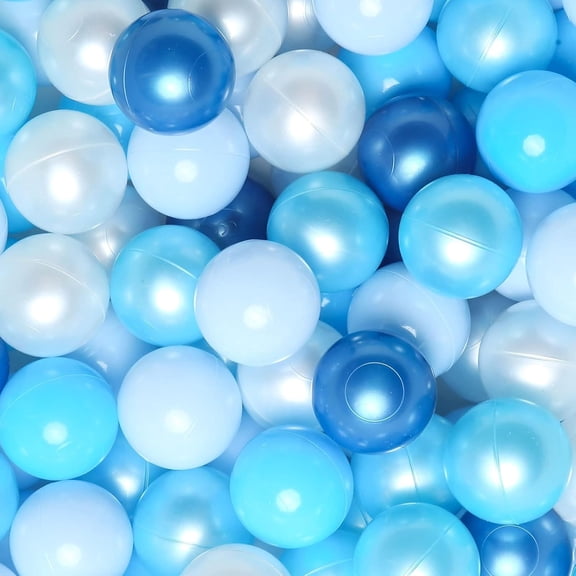 Sorexial Ball Pits Balls for Toddlers Pack of 50 100 200 Plastics Shape Ball Non-Phthalate Non-BPA Non-Toxic 2.2-Inch Crush Proof Play Balls