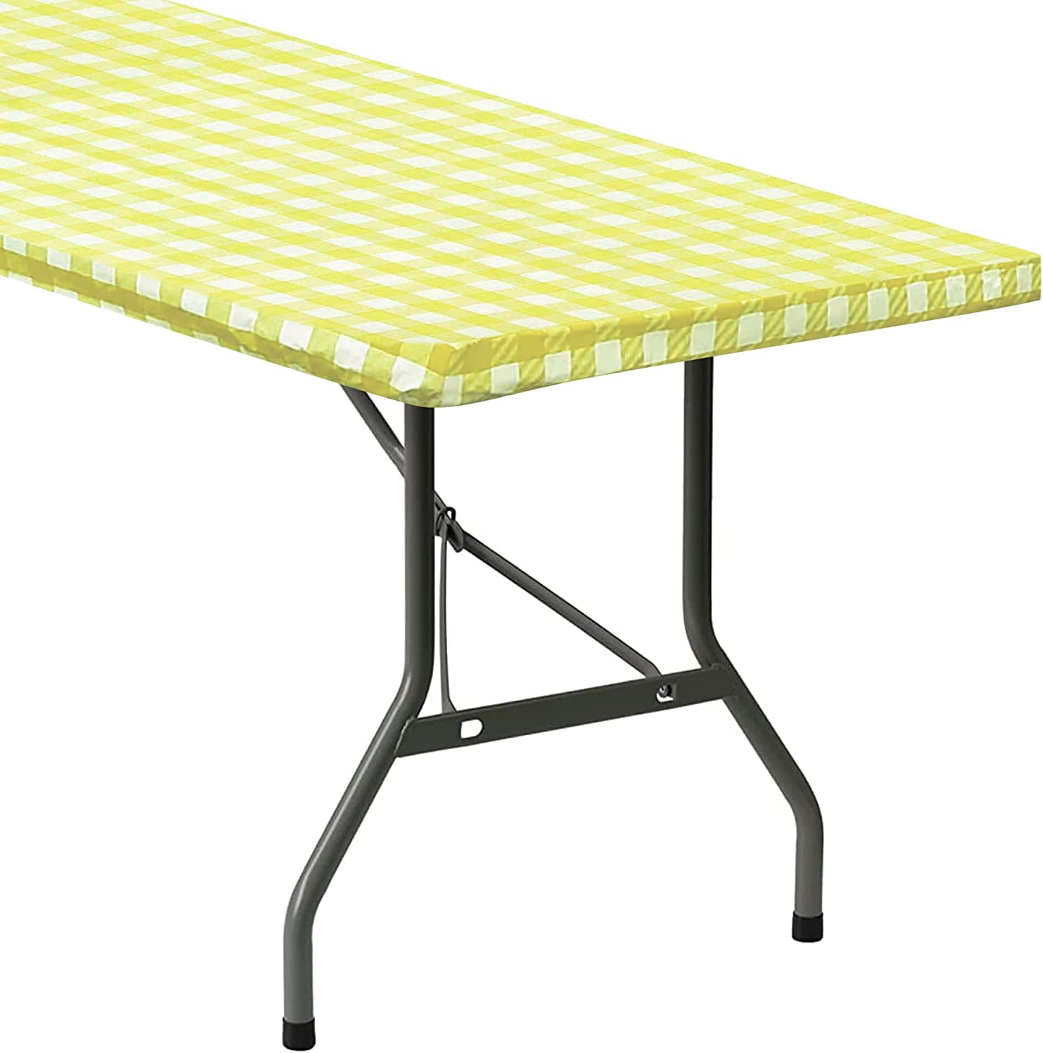Mimosa Yellow Paper Tablecloths, 3 Count