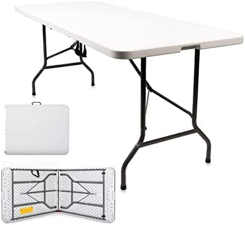5 ft adjustable height folding table deals