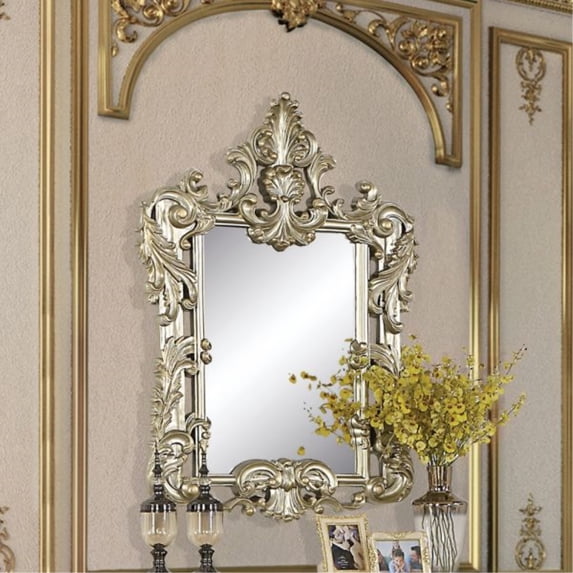 ACM-LV01215 - ACME Sorina Mirror, Antique Gold Finish