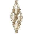 thumbnail image 1 of Sorinna Metal Wall Sconce Candelabra Platinum 34 by 12 Inches, 1 of 5