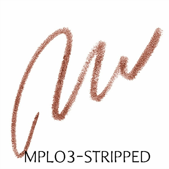 Sorme Cosmetics - Truline Mechanical Waterproof Creamy Lip Liner and Lip Gloss Pencil - Stripped - 0.01 oz