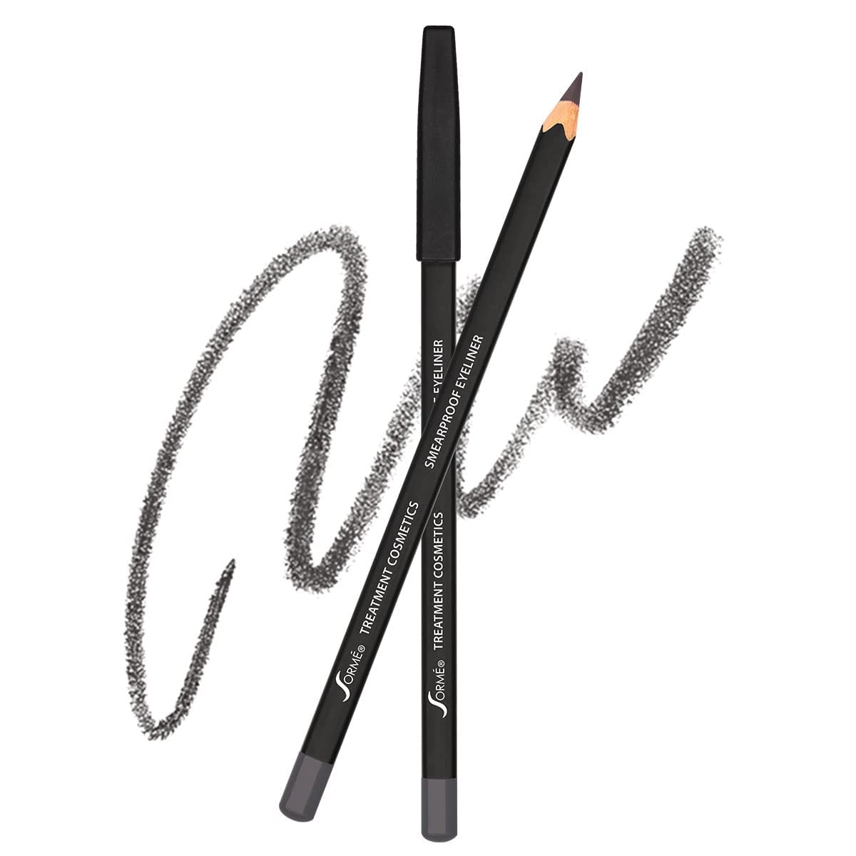 Sorme' Treatment Cosmetics Smear-Proof Eyeliner, Charcoal - Walmart.com