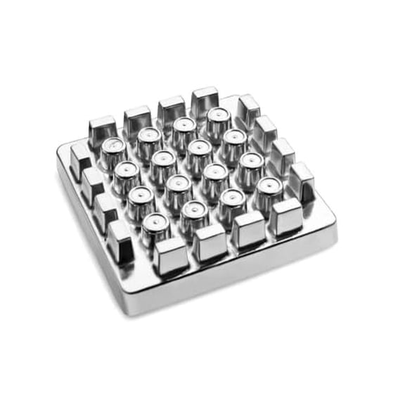 Soro Essentials- 1/2" Aluminum French Fry Cutter Pusher Block Replacement- Pusher for Manual Potato Cutter Restaurant French Fry Cutter Potato Cutter Great for Potatoes Carrots Cucumbers Vegetables