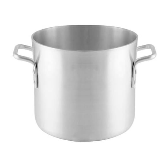 Soro Essentials- 12 qt. Heavy Weight Aluminum Stock Pot- 6mm Thickness Cooking Stock Pot for Pasta Soup Stew Pot Simmering Pot for Soup Seafood Stock Home Restaurant and Catering