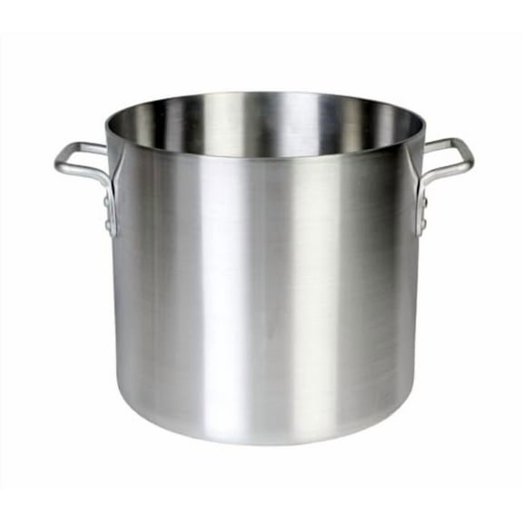 Soro Essentials- 16 qt. Heavy Weight Aluminum Stock Pot- 6mm Thickness Cooking Stock Pot for Pasta Soup Stew Pot Simmering Pot for Soup Seafood Stock Home Restaurant and Catering