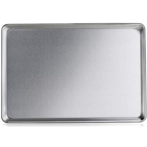Soro Essentials- 18" x 26" Full Size 18-Gauge Aluminum Baking Sheet Bun Pan- Multipurpose Baking Pan Cookie Sheet for Oven Bakeware Baking Tray Cookie Tray Pan for Baking Roasting