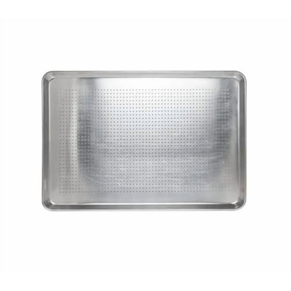 Soro Essentials- 18" x 26" Full Size 18-Gauge Aluminum Perforated Baking Sheet Bun Pan- Multipurpose Baking Pan Cookie Sheet for Oven Bakeware Baking Tray Cookie Tray Pan for Baking Roasting
