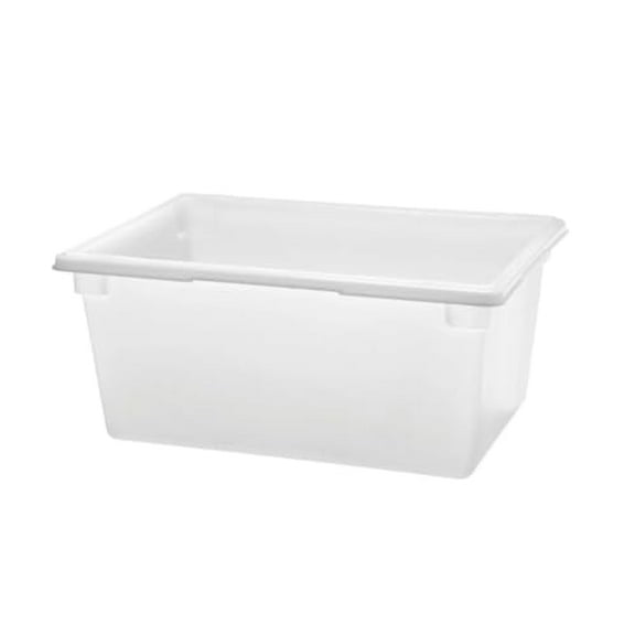 Soro Essentials- 18"x 26"x 12" Polypropylene 17 Gallon Food Storage Box Container White Color- Stackable Design for Food Storage Organization for Bar Restaurant Hotel Home Catering