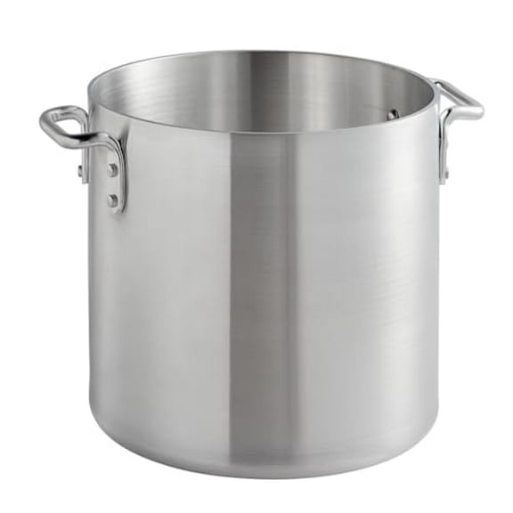 Soro Essentials- 20 qt. Heavy Weight Aluminum Stock Pot- 6mm Thickness Cooking Stock Pot for Pasta Soup Stew Pot Simmering Pot for Soup Seafood Stock Home Restaurant and Catering