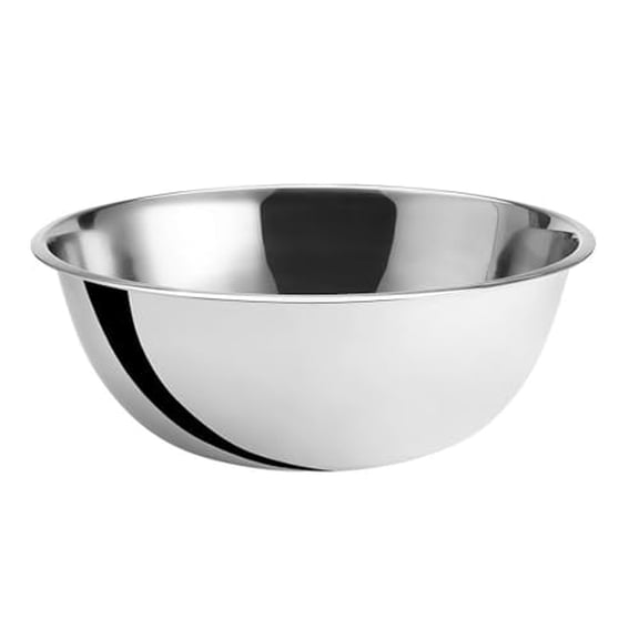 Soro Essentials- 20 qt. Stainless Steel Mixing Bowl- Baking Bowls Mixing Bowls for Kitchen Nesting Bowls Great for Cooking Baking Preparing Dough Batter and Space Saving Storage
