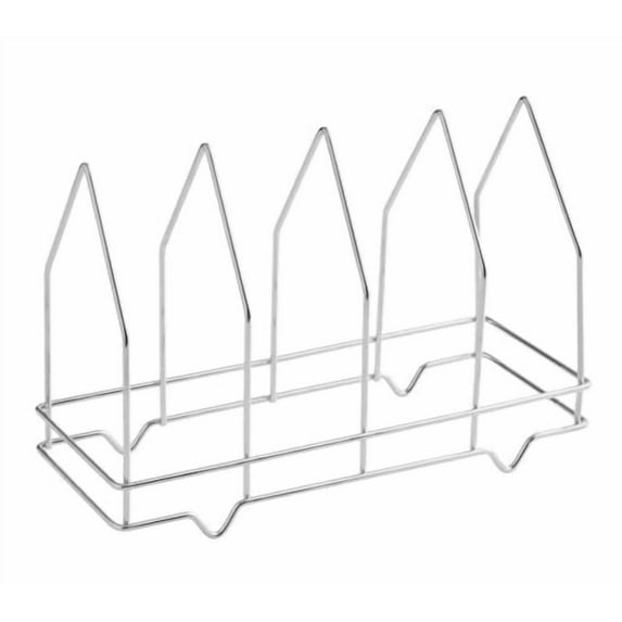 Soro Essentials- 4 Section Plated Steel Pizza Screen Rack- Stand for Seamless Rim Pizza Baking Screen Rack for Oven Round Pizza Screen Mesh Pizza Baking Tray for Home Restaurant