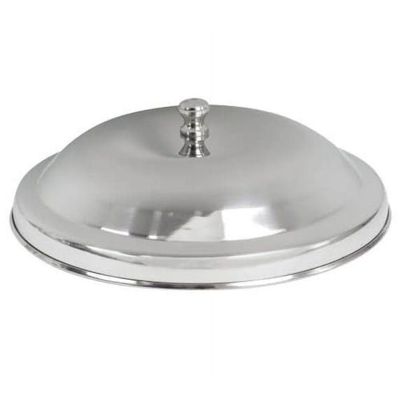 Soro Essentials- 7" Stainless Steel Compote Dish Bowl Lid Only- Fits 7-3/8” Compote Dish Bowl for Kitchen Dish Bowl Cover Decorative Bowl Lid for Table Countertop Dining Room Living Room Decor