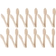 thumbnail image 1 of Soro Essentials- Set of 12- Polycarbonate 9” Tong Beige Color- Utility Tong with Scallop Edge Salad Serving Tongs Appetizers Tongs Small Kitchen Tongs for Party Coffee Bar Buffet Kitchen, 1 of 6