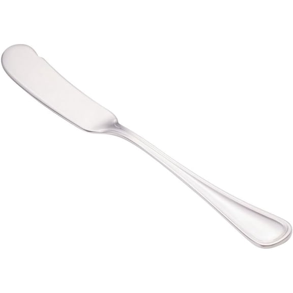 Soro Essentials- 18/8 Stainless Steel Simplicity Butter Spreader 2.5mm Set of 12- Serving Utensils Serving Flatware Cutlery Kitchen Tableware Buffet Serving Utensils for Home Kitchen and Restaurant