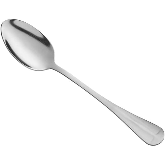 Soro Essentials- Set of 24 Stainless Steel Providence Dessert Spoon- Serving Utensils Serving Flatware Cutlery Kitchen Tableware Buffet Serving Utensils for Home Kitchen and Restaurant