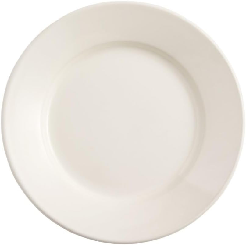 Ivory Porcelain 7-Inch Chip-Resistant Salad Plates, Set of 36