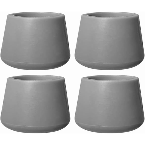 Soro Essentials- Set of 4 Plastic Chair Leg Cap for Bar Stool Leg- Protectors for Hardwood Floors Plastic Cap Cover for Protecting Floors from Scratches and Noise Smooth Moving for Chair Feet