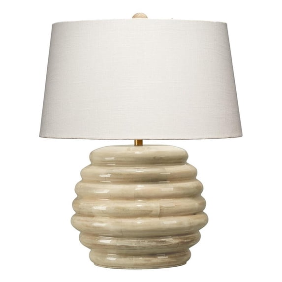 Jamie Young Co Soroban Mango Wood Table Lamp