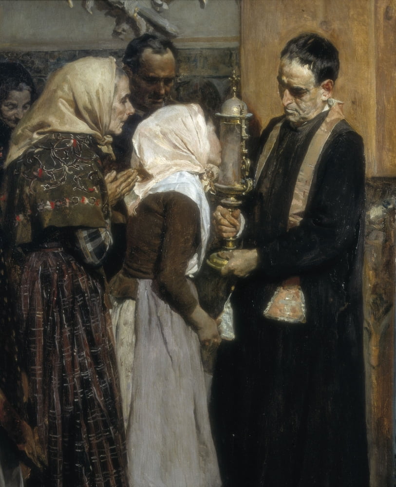 Sorollajoaqu??n (1863-1923) Canvas Art - (18 x 24)