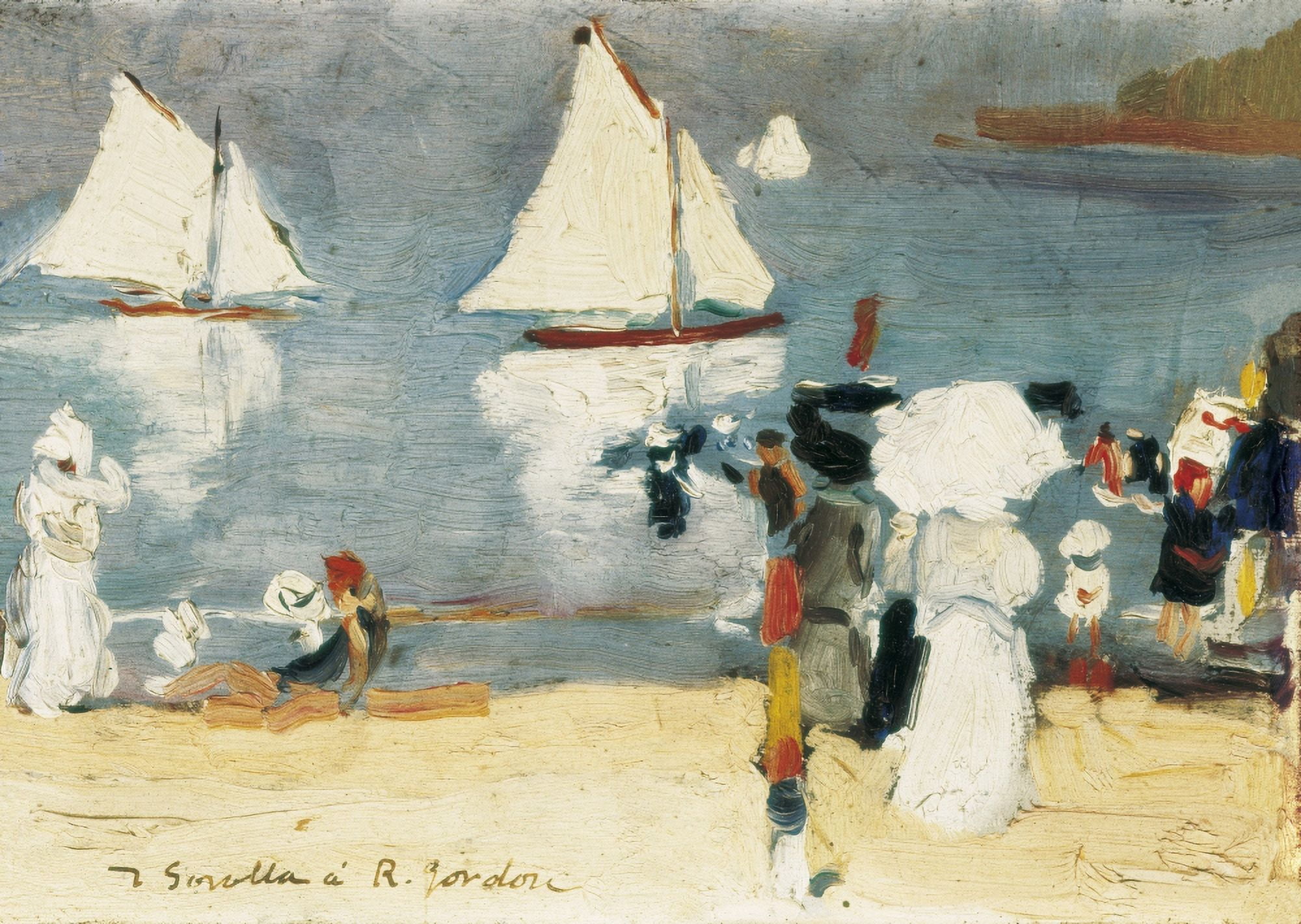 Sorollajoaqu??n (1863-1923) Canvas Art -  (24 x 18)