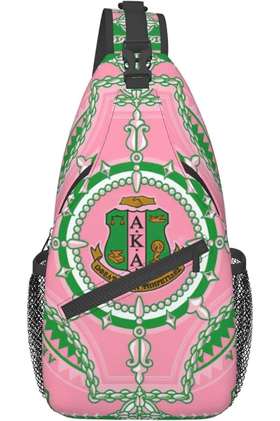 Sorority Gifts Unisex Crossbody Backpack Sling Bag chest bag for Hiking Traveling Outdoor Daypack