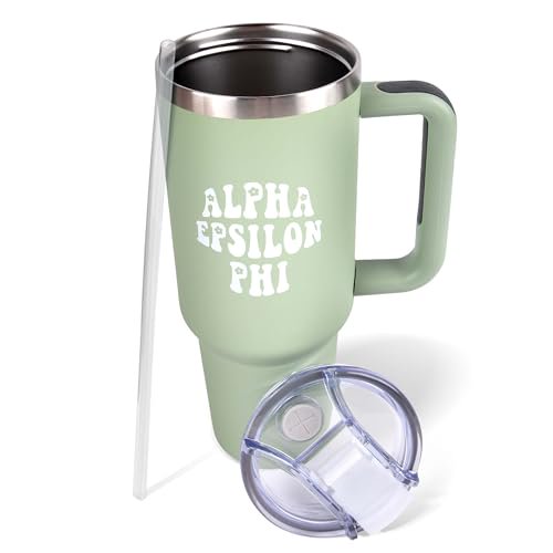 Sorority Shop Alpha Epsilon Phi 40oz Tumbler with Handle