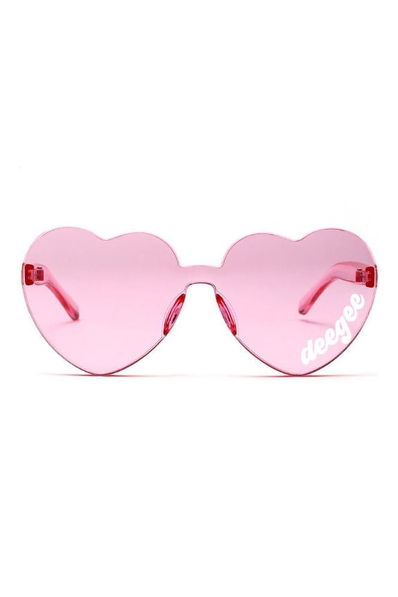 Delta Gamma Sunglasses  Heart Shaped Sunglasses printed with ACO Logo